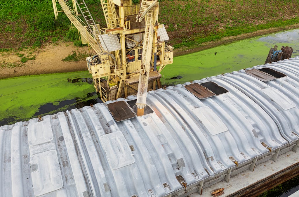 Grain Elevator by Silo